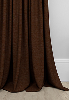 Kent, Chocolate - Made to Measure Curtains